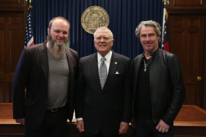 Artists with Gov. Deal